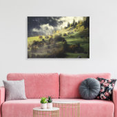 Grüne Landschaft Leinwanddruck (Insitu (Wohnzimmer))