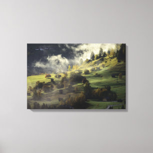 Grüne Landschaft Leinwanddruck