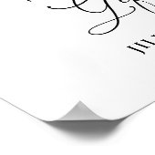 Grüne Landschaft Lemon Blumenkarten & Geschenke -  Poster (Ecke)