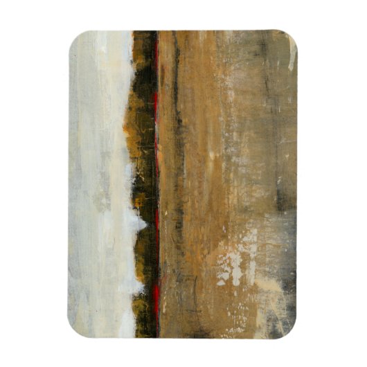 Grüne Landschaft Magnet (Vertikal)