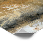 Grüne Landschaft Poster (Ecke)