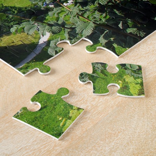 Grüne Landschaft Puzzle (Seite)