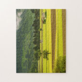 Grüne Landschaft Puzzle (Vertikal)