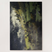 Grüne Landschaft Puzzle (Vertikal)