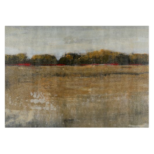 Grüne Landschaft Schneidebrett (Vorderseite)