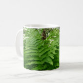Grüne Landschaft und botanische Landschaften Kaffeetasse (Vorderseite Links)