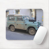 Grüne Landstraße Mousepad (Mit Mouse)