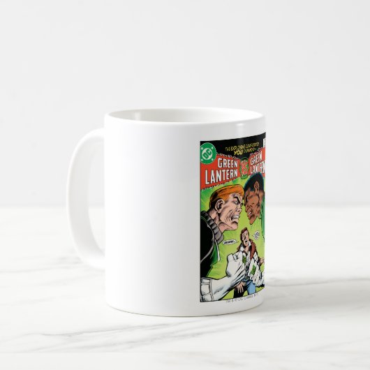 Grüne Lantern / Grüne Lantern Kaffeetasse (Vorderseite Links)