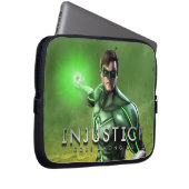 Grüne Lantern Laptopschutzhülle (Vorne Rechts)