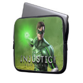 Grüne Lantern Laptopschutzhülle (Vorderseite Links)