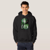 Grüne Lantern nah Hoodie (Vorne ganz)