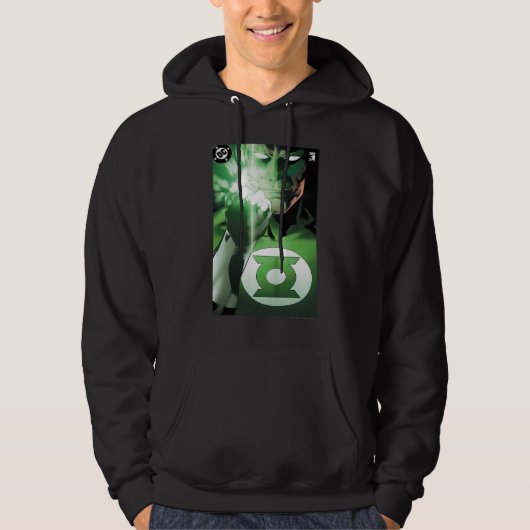 Grüne Lantern nah Hoodie (Vorderseite)
