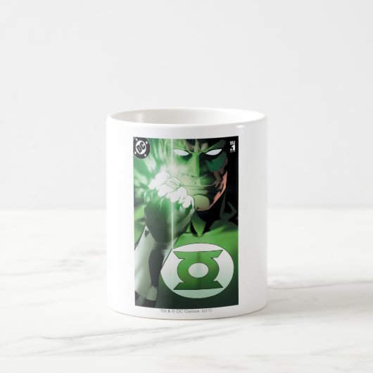 Grüne Lantern nah Kaffeetasse (Mittel)