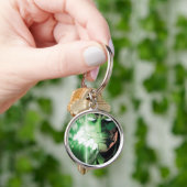 Grüne Lantern nah Schlüsselanhänger (Hand)