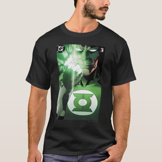 Grüne Lantern nah T-Shirt (Vorderseite)