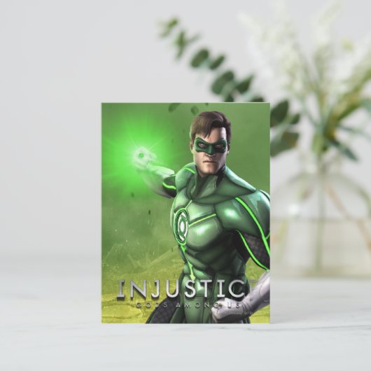Grüne Lantern Postkarte (Stehend Vorderseite)