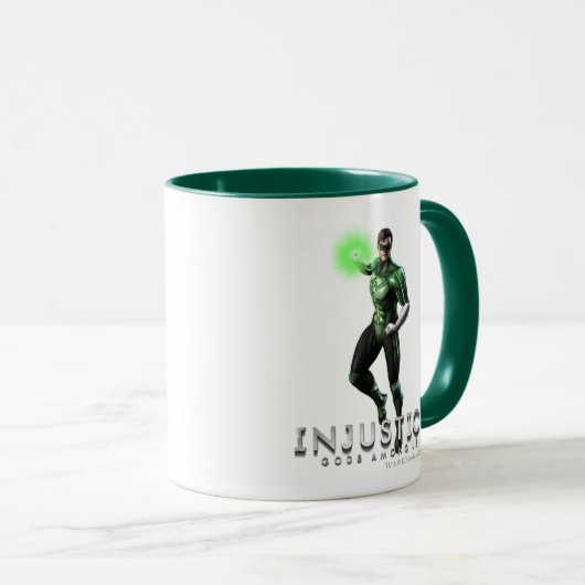Grüne Lantern Tasse (VorderseiteRechts)