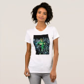 Grüne Lantern Umgeben - Farbe T-Shirt (Vorne ganz)