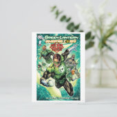 Grüne Laterne - Abdeckung für geheime Dateien und Postkarte (Stehend Vorderseite)