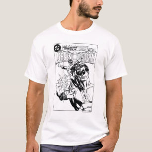 Grüne Laterne - Aktions-Comicabdeckung, Schwarzes T-Shirt