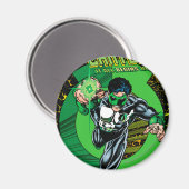 Grüne Laterne - Alles beginnt hier Magnet (Vorderseite/Rückseite)