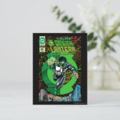 Grüne Laterne - Alles beginnt hier Postkarte (Stehend Vorderseite)