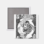 Grüne Laterne - Alles beginnt hier, Schwarz und We Magnet (Vorderseite/Rückseite)