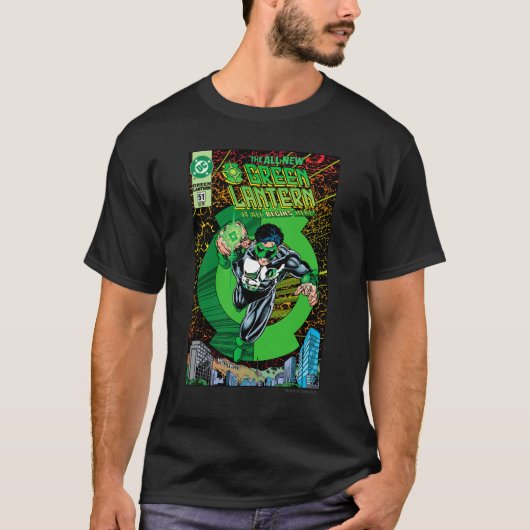 Grüne Laterne - Alles beginnt hier T-Shirt (Vorderseite)