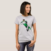 Grüne Laterne - Beide Arme nach vorne T-Shirt (Vorne ganz)
