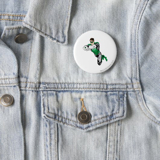 Grüne Laterne - beide Arme vorwärts Button (Beispiel)