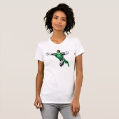 Grüne Laterne - Blick nach vorne T-Shirt (Vorne ganz)
