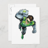 Grüne Laterne - Comic, Armhöhe Postkarte (Vorne/Hinten)