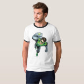 Grüne Laterne - Comic, Armhöhe T-Shirt (Vorne ganz)