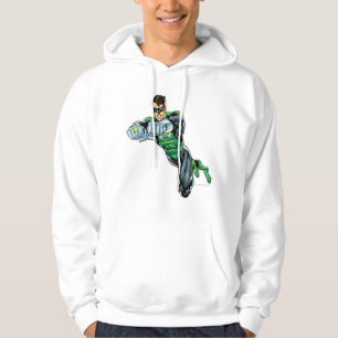 Grüne Laterne - Comic, beide Arme vorwärts Hoodie