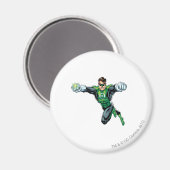 Grüne Laterne - Comic, Blick nach vorne Magnet (Vorderseite/Rückseite)