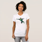 Grüne Laterne - Comic, Blick nach vorne T-Shirt (Vorne ganz)