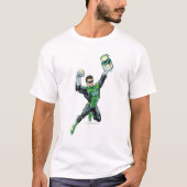 Grüne Laterne - Comic mit Laterne T-Shirt (Vorderseite)