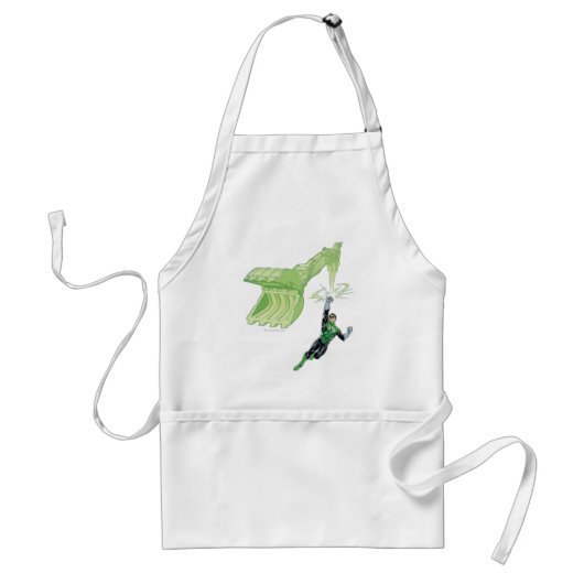 Grüne Laterne - Comic mit Maschine Schürze (Vorne)