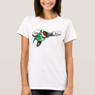 Grüne Laterne - Comic, nach rechts fliegend T-Shirt