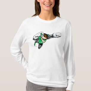 Grüne Laterne - Comic, nach rechts fliegend T-Shirt