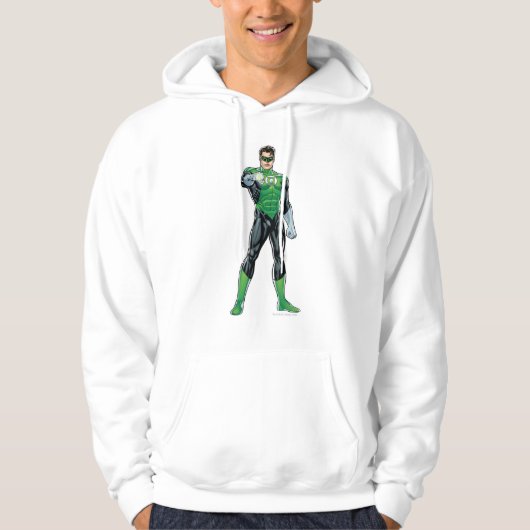 Grüne Laterne - Comic, Stehend Hoodie (Vorderseite)