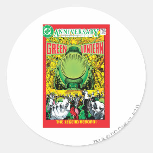 Grüne Laterne - Der legendäre Reborn Runder Aufkleber