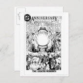 Grüne Laterne - Die Legende Reborn, Schwarz und We Postkarte (Vorne/Hinten)