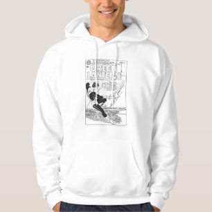 Grüne Laterne - Durchgehen-Rakete, Schwarzweiss Hoodie