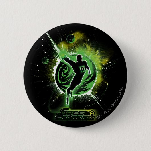 Grüne Laterne - Elementaroperation Button (Vorderseite)