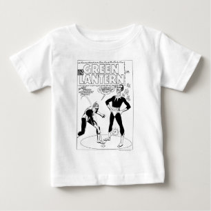 Grüne Laterne entfernt Ring, Schwarz und Weiß Baby T-shirt