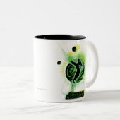 Grüne Laterne - EO Zweifarbige Tasse (VorderseiteRechts)