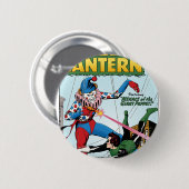 Grüne Laterne gegen Clown Button (Vorne & Hinten)