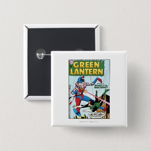 Grüne Laterne gegen Clown Button (Vorne & Hinten)