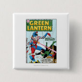 Grüne Laterne gegen Clown Button (Vorderseite)